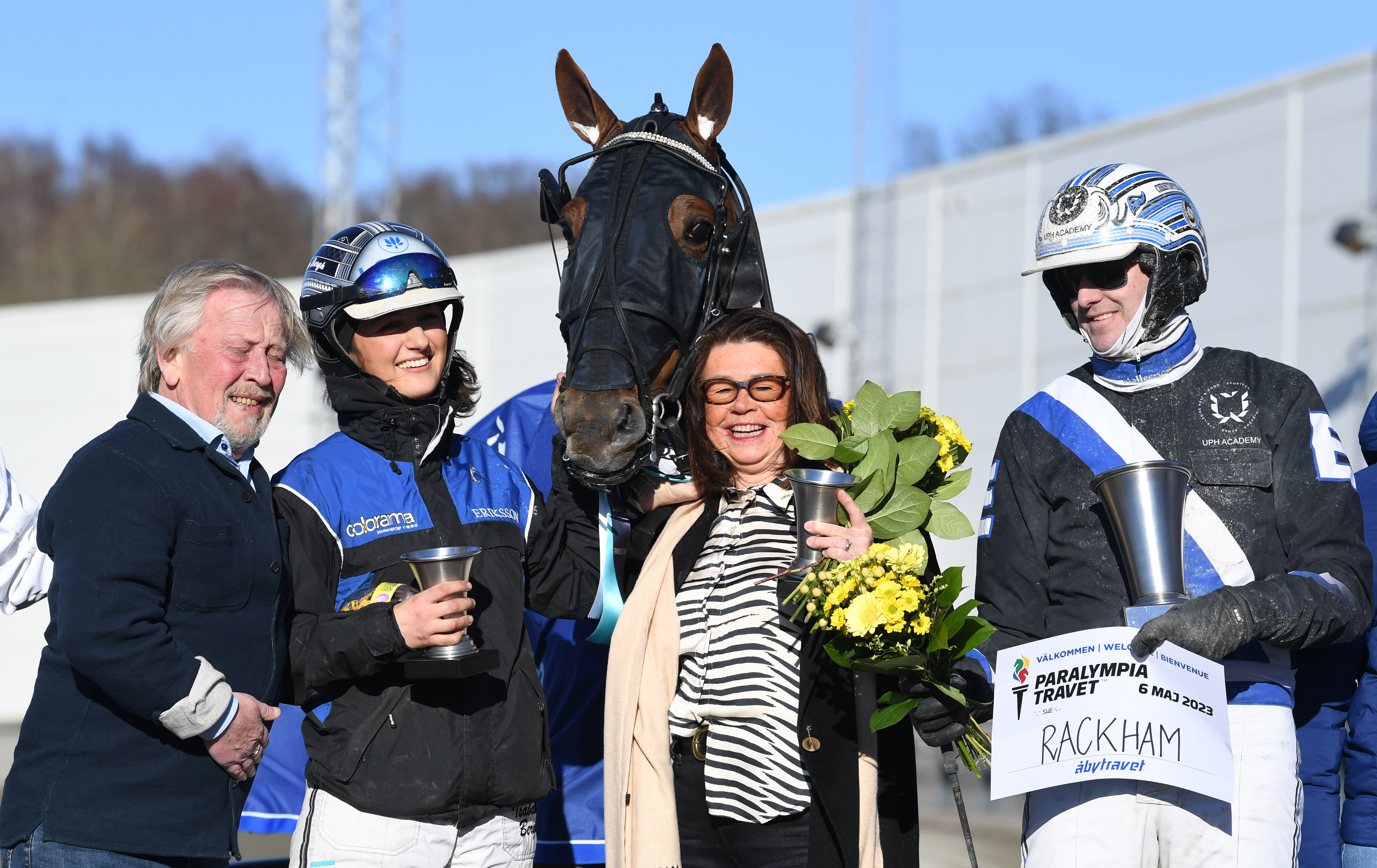 April Rackham Rackham klar för final i Paralympiatravet